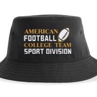 American Football College Team Sport Division Sustainable Bucket Hat