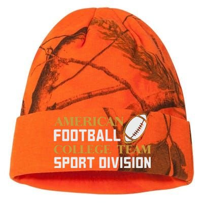 American Football College Team Sport Division Kati Licensed 12" Camo Beanie