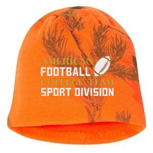 American Football College Team Sport Division Kati - Camo Knit Beanie