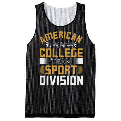 American Football College Team Sport Division Mesh Reversible Basketball Jersey Tank