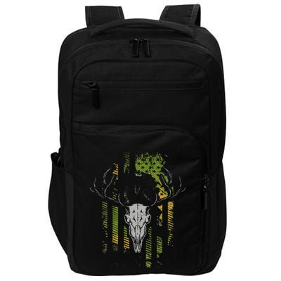 American Flag Camo Camouflage Outdoor Antlers Elk Deer Impact Tech Backpack