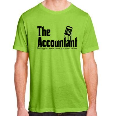 Accountant Funny CPA Gift Accountant Humor Spoof Adult ChromaSoft Performance T-Shirt