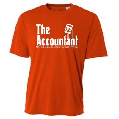 Accountant Funny CPA Gift Accountant Humor Spoof Cooling Performance Crew T-Shirt