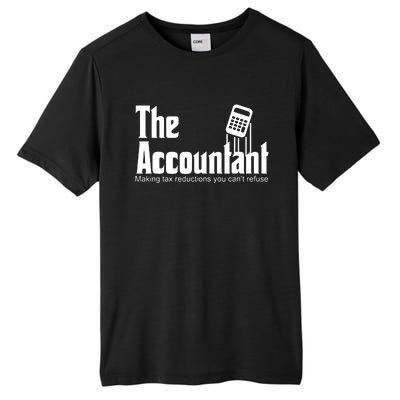 Accountant Funny CPA Gift Accountant Humor Spoof Tall Fusion ChromaSoft Performance T-Shirt