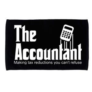 Accountant Funny CPA Gift Accountant Humor Spoof Microfiber Hand Towel