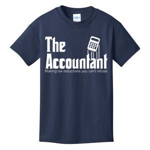 Accountant Funny CPA Gift Accountant Humor Spoof Kids T-Shirt