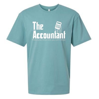 Accountant Funny CPA Gift Accountant Humor Spoof Sueded Cloud Jersey T-Shirt