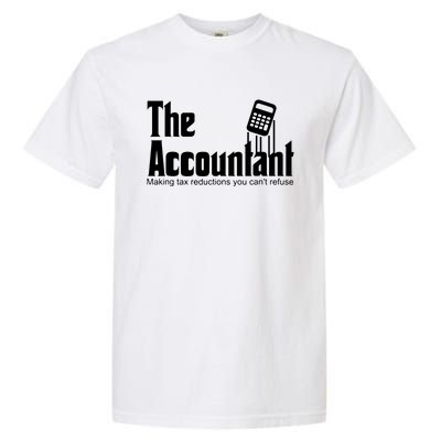 Accountant Funny CPA Gift Accountant Humor Spoof Garment-Dyed Heavyweight T-Shirt