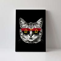 Angolan Flag Cat Owner Souvenirs Products Kitten Angola Canvas