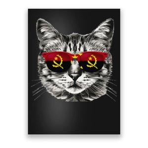 Angolan Flag Cat Owner Souvenirs Products Kitten Angola Poster