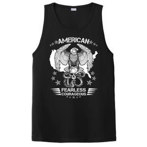 American Fearless Courageous Eagle Snake PosiCharge Competitor Tank