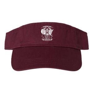 American Fearless Courageous Eagle Snake Valucap Bio-Washed Visor