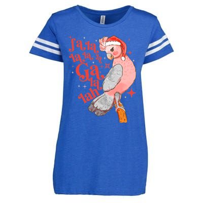 Australian Funny Christmas Holidays Cute Galah Bird Falala Enza Ladies Jersey Football T-Shirt