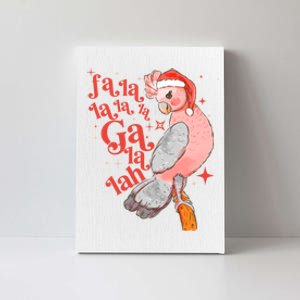 Australian Funny Christmas Holidays Cute Galah Bird Falala Canvas