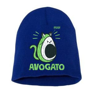 Avogato Funny Cat Owner Graphic Gift Short Acrylic Beanie