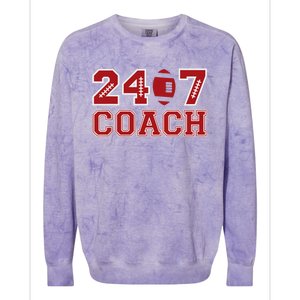 American Football Coaching - Assistant Football Coach Colorblast Crewneck Sweatshirt