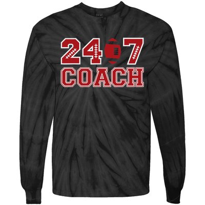 American Football Coaching - Assistant Football Coach Tie-Dye Long Sleeve Shirt