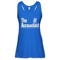 Accountant Funny Cpa Gift Accountant Humor Spoof Gift Ladies Essential Flowy Tank