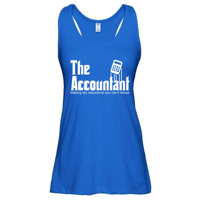 Accountant Funny Cpa Gift Accountant Humor Spoof Gift Ladies Essential Flowy Tank