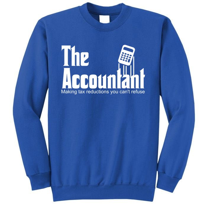 Accountant Funny Cpa Gift Accountant Humor Spoof Gift Tall Sweatshirt