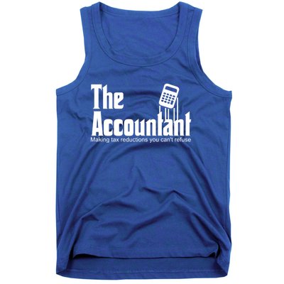 Accountant Funny Cpa Gift Accountant Humor Spoof Gift Tank Top