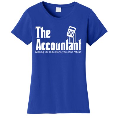 Accountant Funny Cpa Gift Accountant Humor Spoof Gift Women's T-Shirt