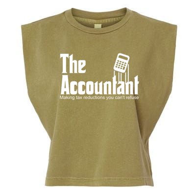 Accountant Funny Cpa Gift Accountant Humor Spoof Gift Garment-Dyed Women's Muscle Tee