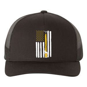 American Flag Craft Beer Brewery Oktoberfest Party Yupoong Adult 5-Panel Trucker Hat