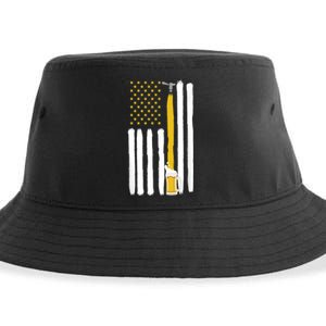 American Flag Craft Beer Brewery Oktoberfest Party Sustainable Bucket Hat