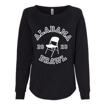 Alabama Folding Chair Brawl Womens California Wash Sweatshirt