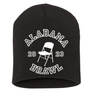 Alabama Folding Chair Brawl Short Acrylic Beanie