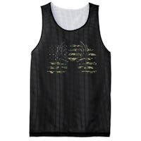 American Flag Camouflage Outdoor Antlers Deer Mesh Reversible Basketball Jersey Tank