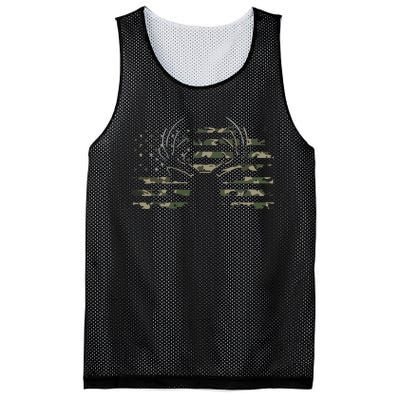 American Flag Camouflage Outdoor Antlers Deer Mesh Reversible Basketball Jersey Tank