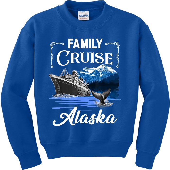 Alaska Family Cruise Meaningful Gift Kids Sweatshirt