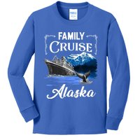 Alaska Family Cruise Meaningful Gift Kids Long Sleeve Shirt