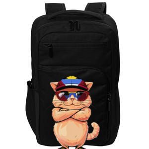 Antiguan Flag Cat Mom Souvenirs Products Kitten Antigua Impact Tech Backpack