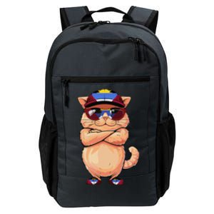 Antiguan Flag Cat Mom Souvenirs Products Kitten Antigua Daily Commute Backpack