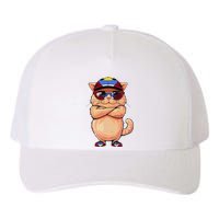 Antiguan Flag Cat Mom Souvenirs Products Kitten Antigua Yupoong Adult 5-Panel Trucker Hat