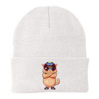 Antiguan Flag Cat Mom Souvenirs Products Kitten Antigua Knit Cap Winter Beanie