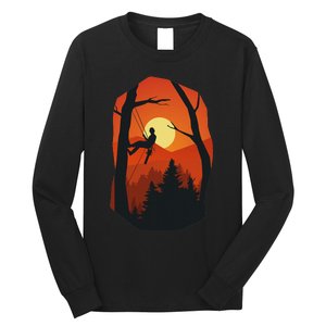 Arborist Forest Chainsaw Long Sleeve Shirt