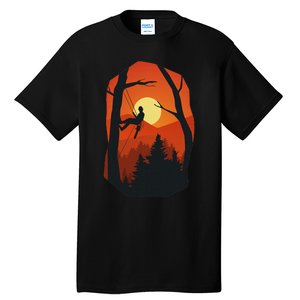 Arborist Forest Chainsaw Tall T-Shirt