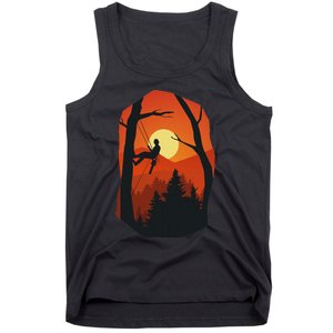 Arborist Forest Chainsaw Tank Top