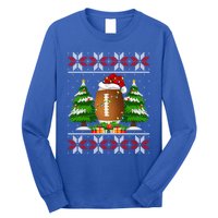 American Football Christmas Tree Lights Ugly Sweater Xmas Cute Gift Long Sleeve Shirt