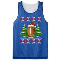 American Football Christmas Tree Lights Ugly Sweater Xmas Cute Gift Mesh Reversible Basketball Jersey Tank