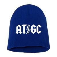 ATGC Funny Chemistry Science Short Acrylic Beanie