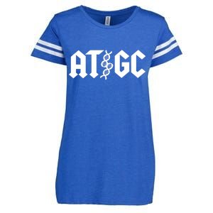 ATGC Funny Chemistry Science Enza Ladies Jersey Football T-Shirt