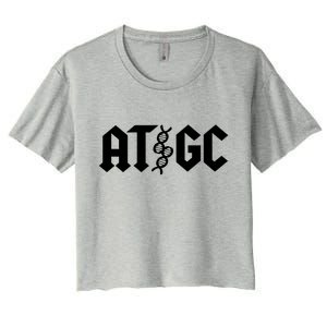 ATGC Funny Chemistry Science Women's Crop Top Tee