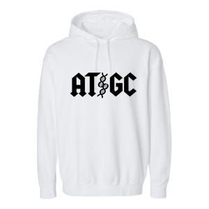 ATGC Funny Chemistry Science Garment-Dyed Fleece Hoodie