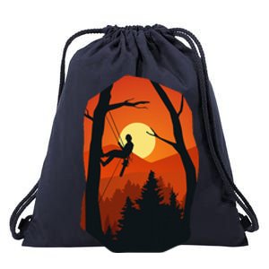 Arborist Forest Chainsaw Drawstring Bag