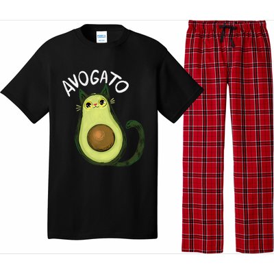 Avogato Funny Cat Avocado Cinco De Mayo Cat Lady Cat Lover Pajama Set